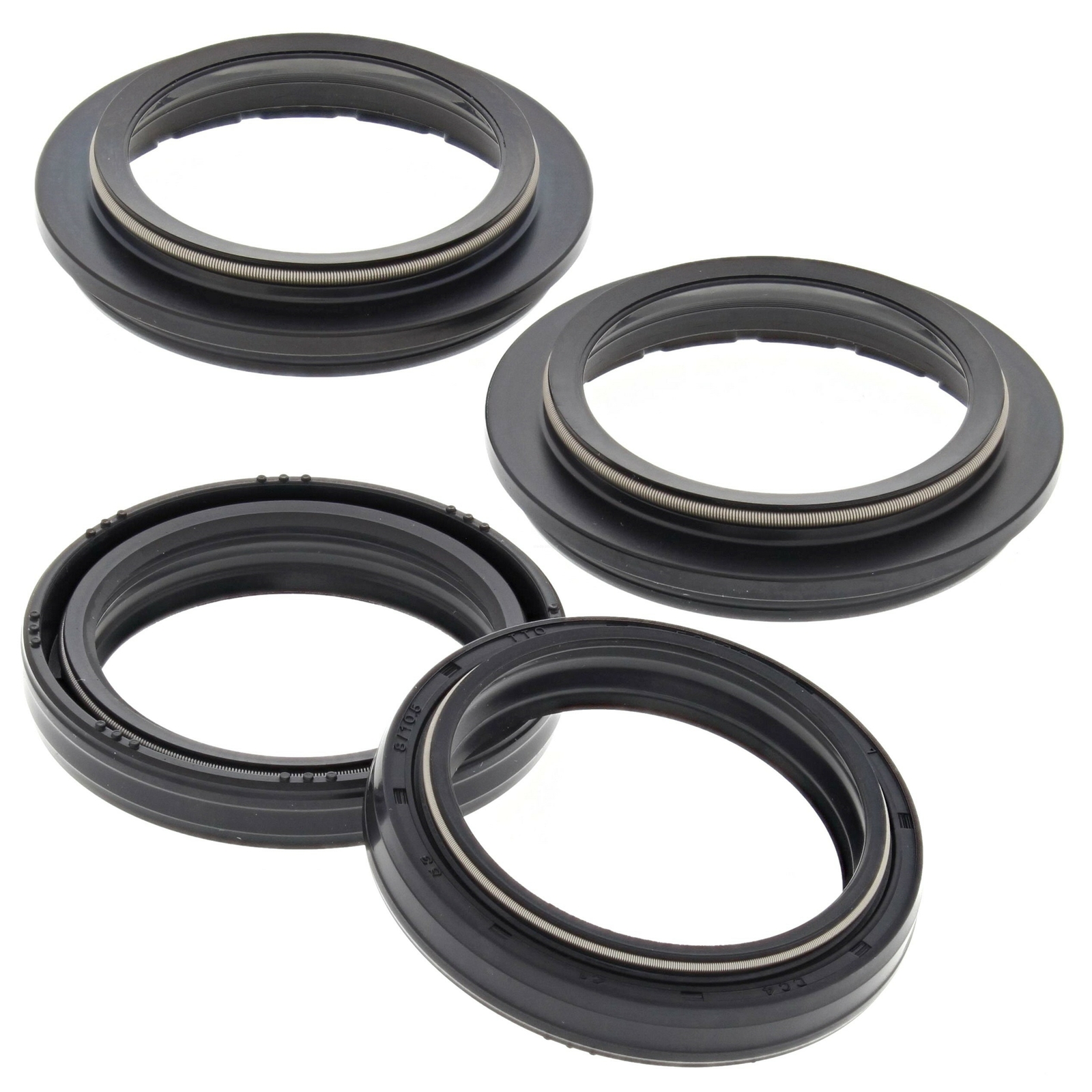 こいもページ Kawasaki Ninja ZX7, 1993-1995, Fork Seal and Wiper Set