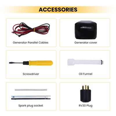 MXR3500 3500 Watt Portable Gasoline Inverter Generator Low Noise Parallel Ready