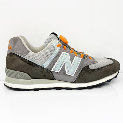 New Balance Mens 574 V1 US574M1 Серая повседневная обувь Кроссовки Размер 9 D