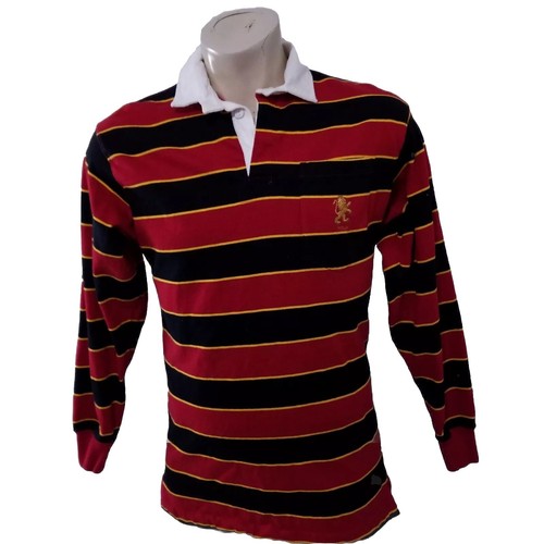 90’s POLO SPORT L/S Rugby Shirt Vintage Early 90's Polo Sport Blue White Striped Rugby Shirt