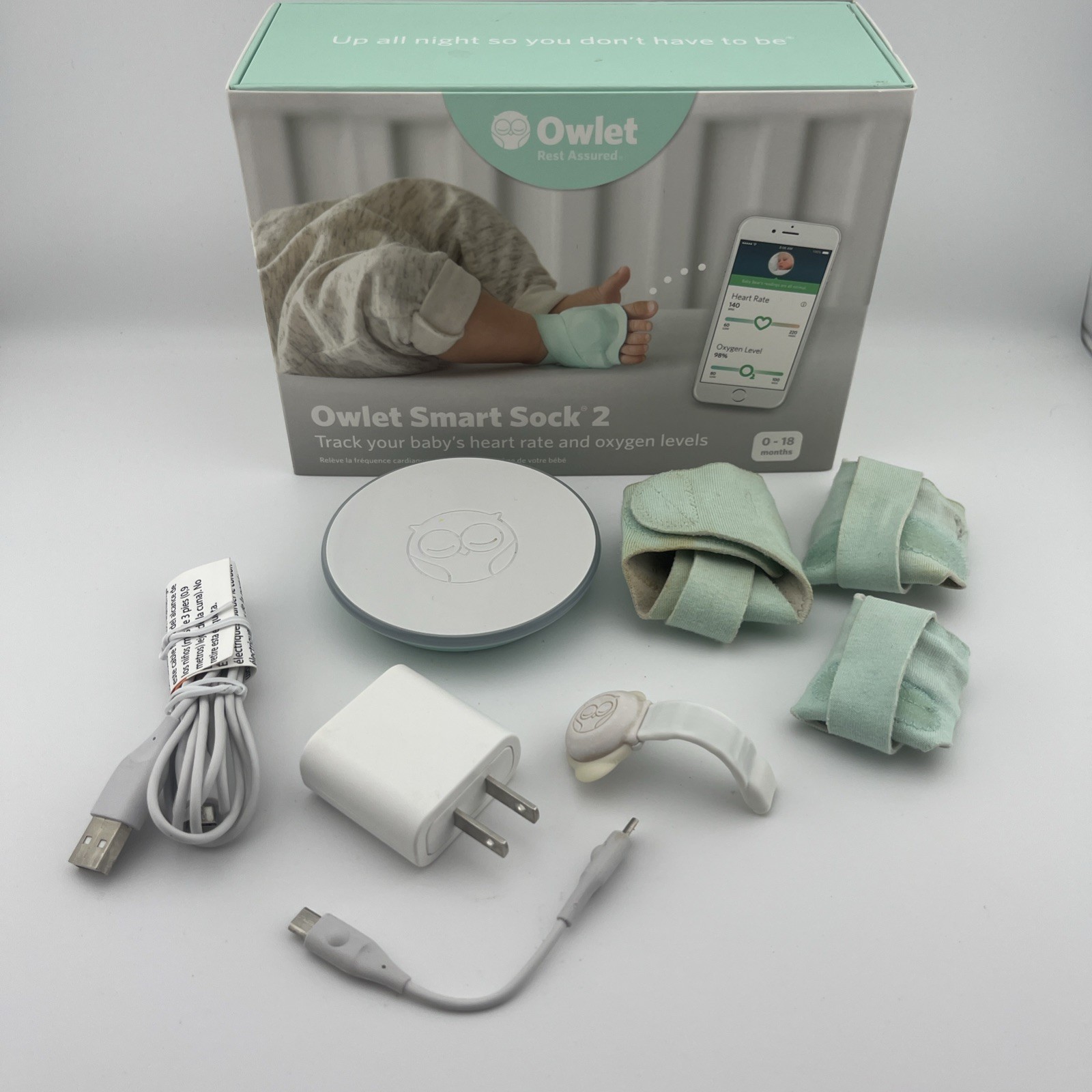 Owlet Smart Sock 2 For parts