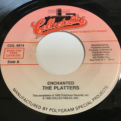 The Platters - Enchanted / He's Mine 45