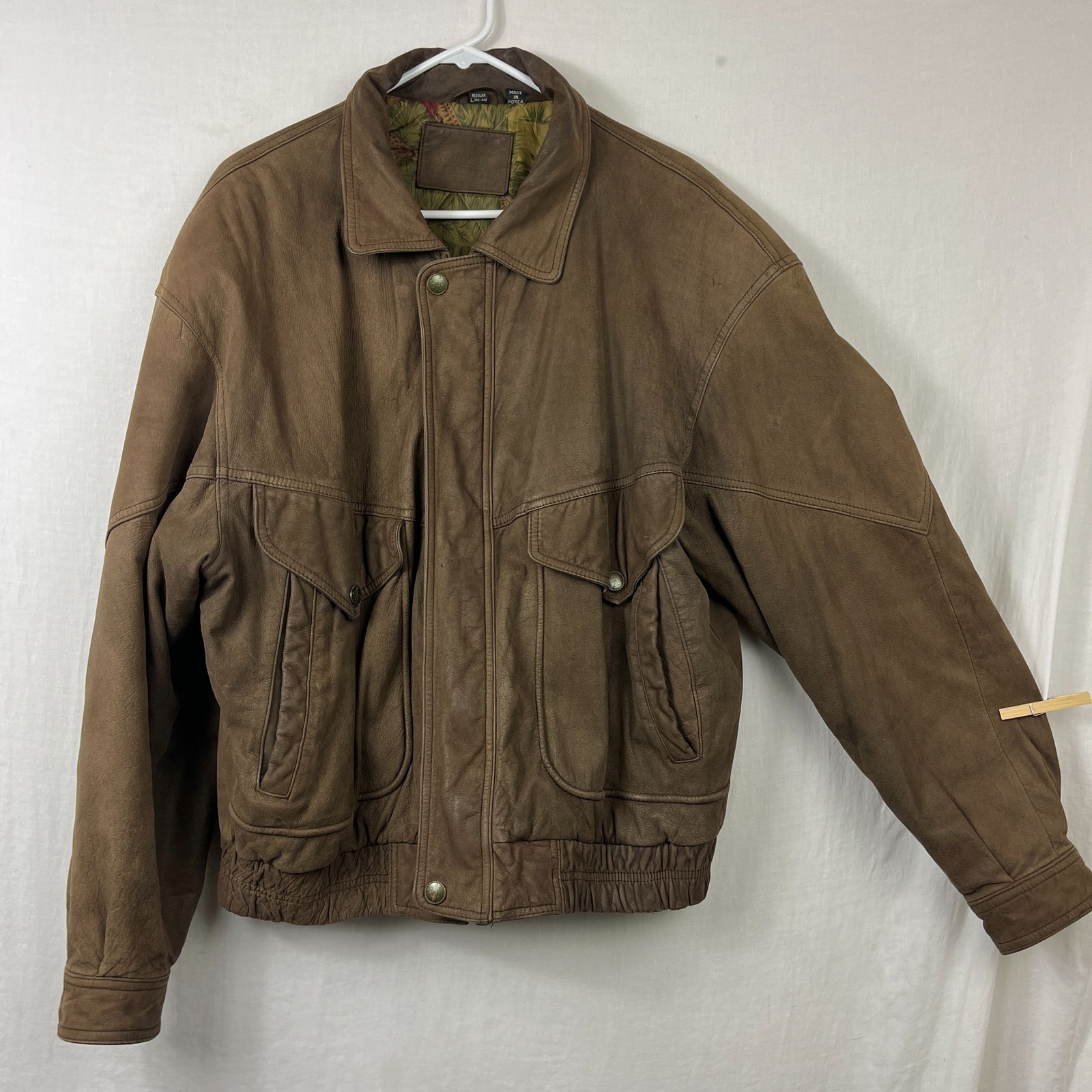 00s old gap short leather bomber jacket 00s old gap short leather bomber jacket