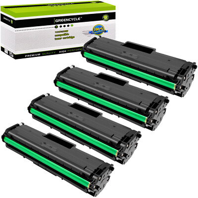 4PK MLT-D101S Toner Cartridge Fits for Samsung Printer ML-2166 SCX-3400FW 3401FH