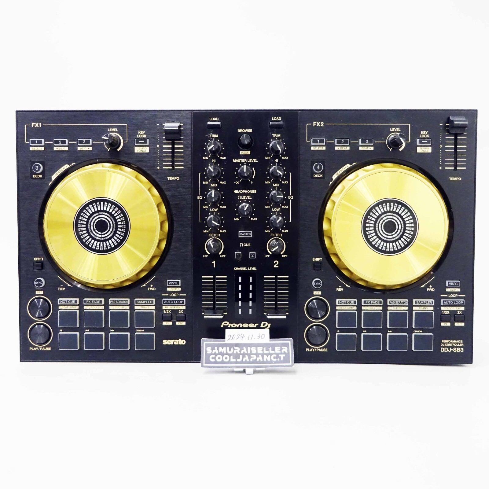 DDJ-SB3 (archived) 2-channel DJ controller for Serato DJ DDJ-SB3 (archived) 2-channel DJ controller for Serato DJ