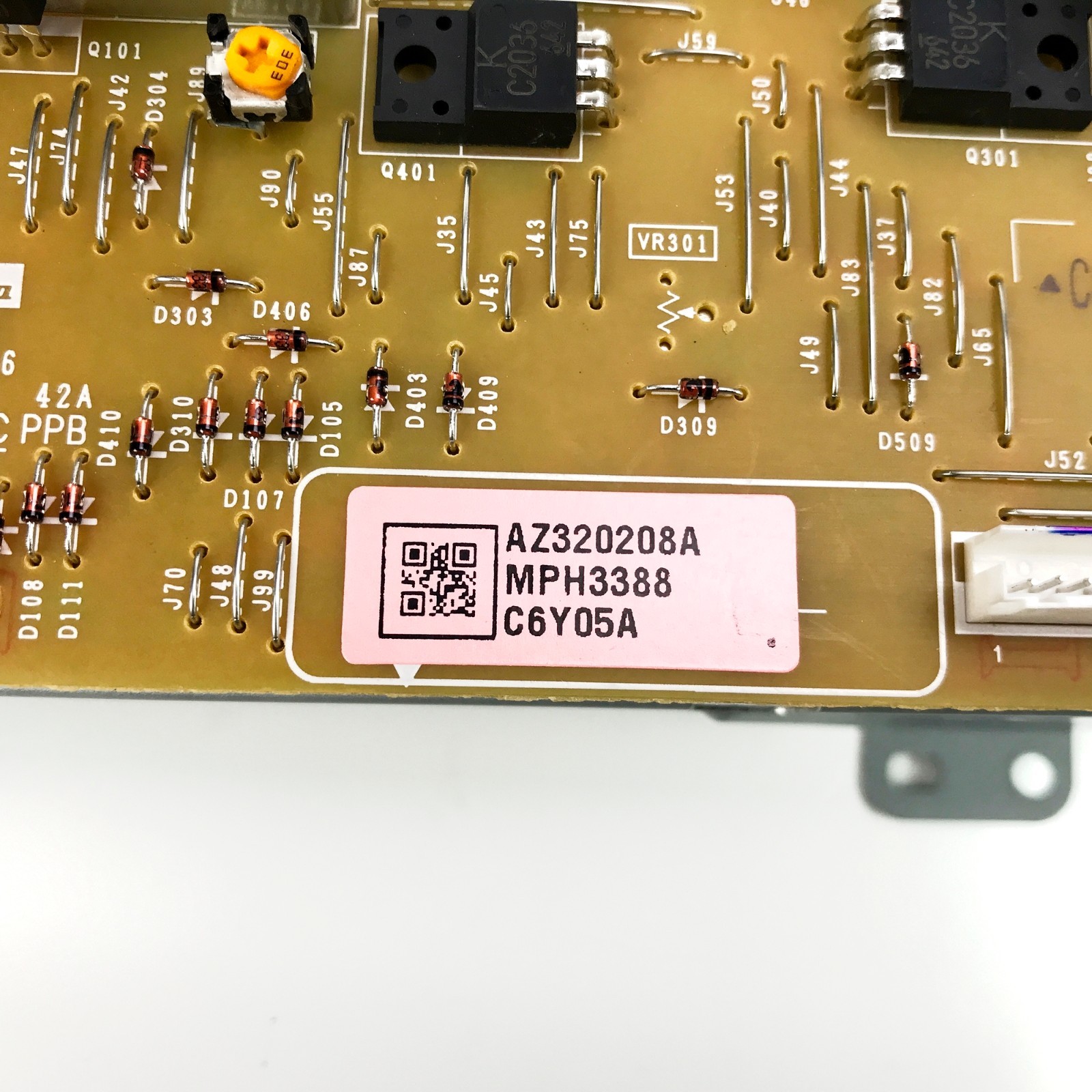 Ricoh MD4055 Printer Power Pack AZ320208A MPH3388 C6Y05A