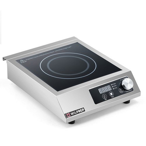 WILPREP Commercial Countertop Induction Range Portable 1800W Induction Cooktop