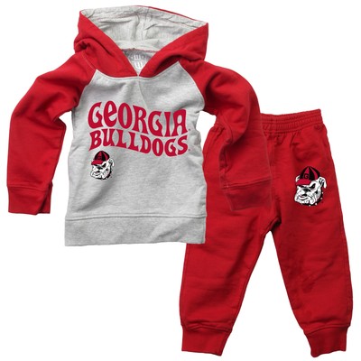 Wes and Willy Infant and Toddler NCAA Pant and Hoodie Set