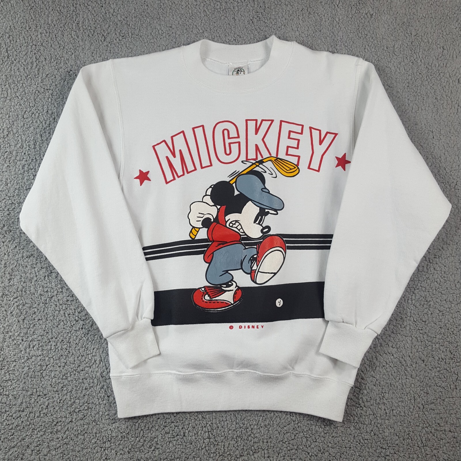 トップス Mickey Design Sweat Mickey Mouse 90's Vintage©️Disney Crew Sweat by Mickey