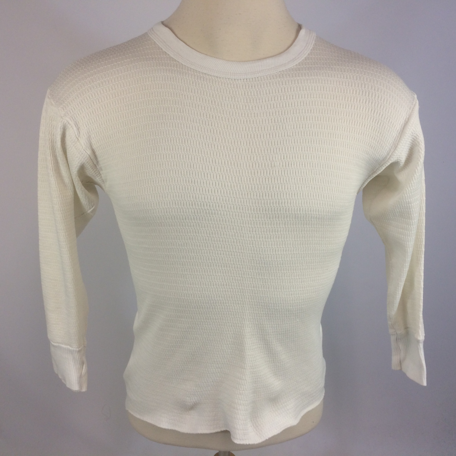 Vintage 70s 80s Green Tag Label Hanes Thermal Long John Base