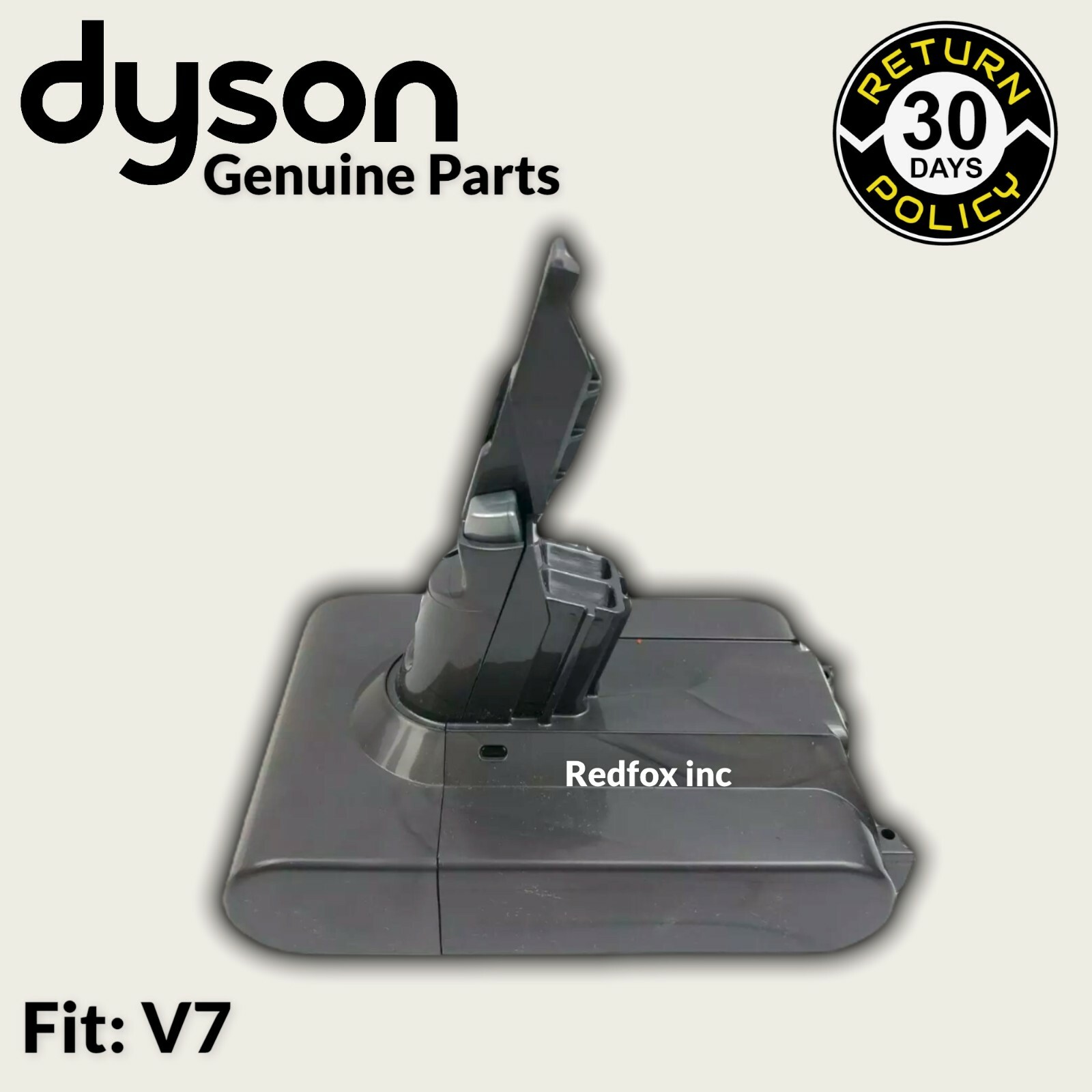 100% Genuine Dyson V7 Rechargeable Battery - Part No.968670-06 100% Genuine Dyson V7 Rechargeable Battery - Part No.968670-06