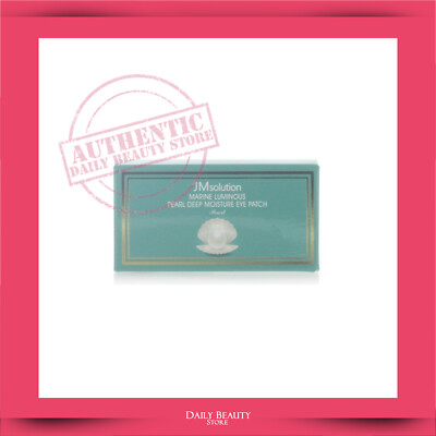 JM Solution Marine Luminous Pearl Deep Moisture Eye Patch NEW FAST SHIP