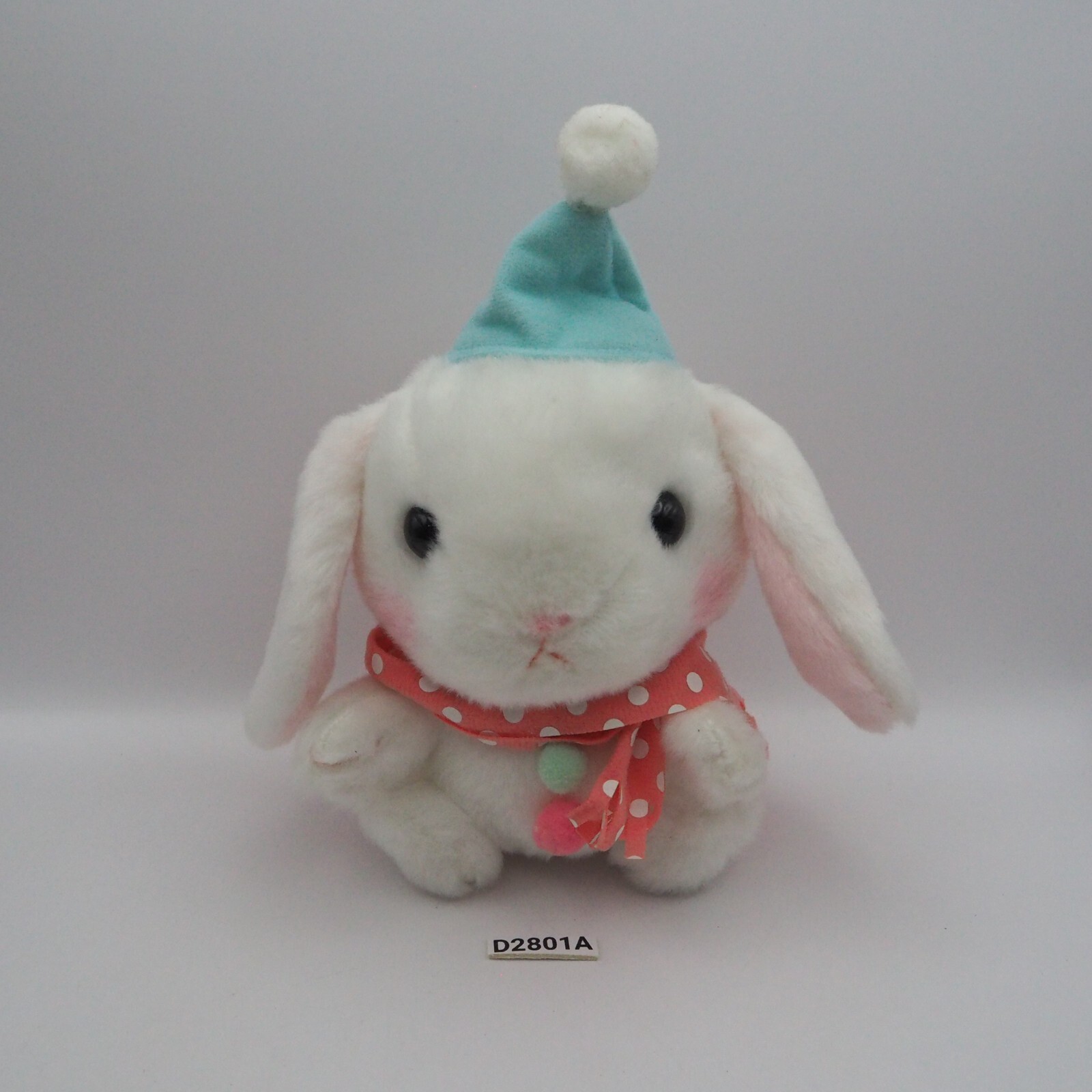 Poteusa Loppy Bunny D2801A White Amuse Plush 6