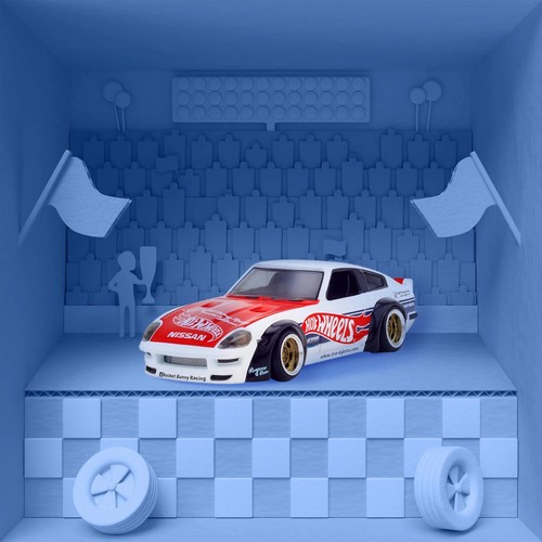 ホットウィール Elite 64 RLC Pandem Datsun 280ZX Hot Wheels Collectors Elite 64 Pandem Datsun 280ZX, 1:64 Die