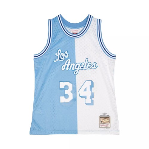 

MITCHELL - NESS РАЗДЕЛЕННАЯ ФУТБОЛКА NBA SWINGMAN LA LAKERS 1996 SHAQUILLE ONEAL, White/blue