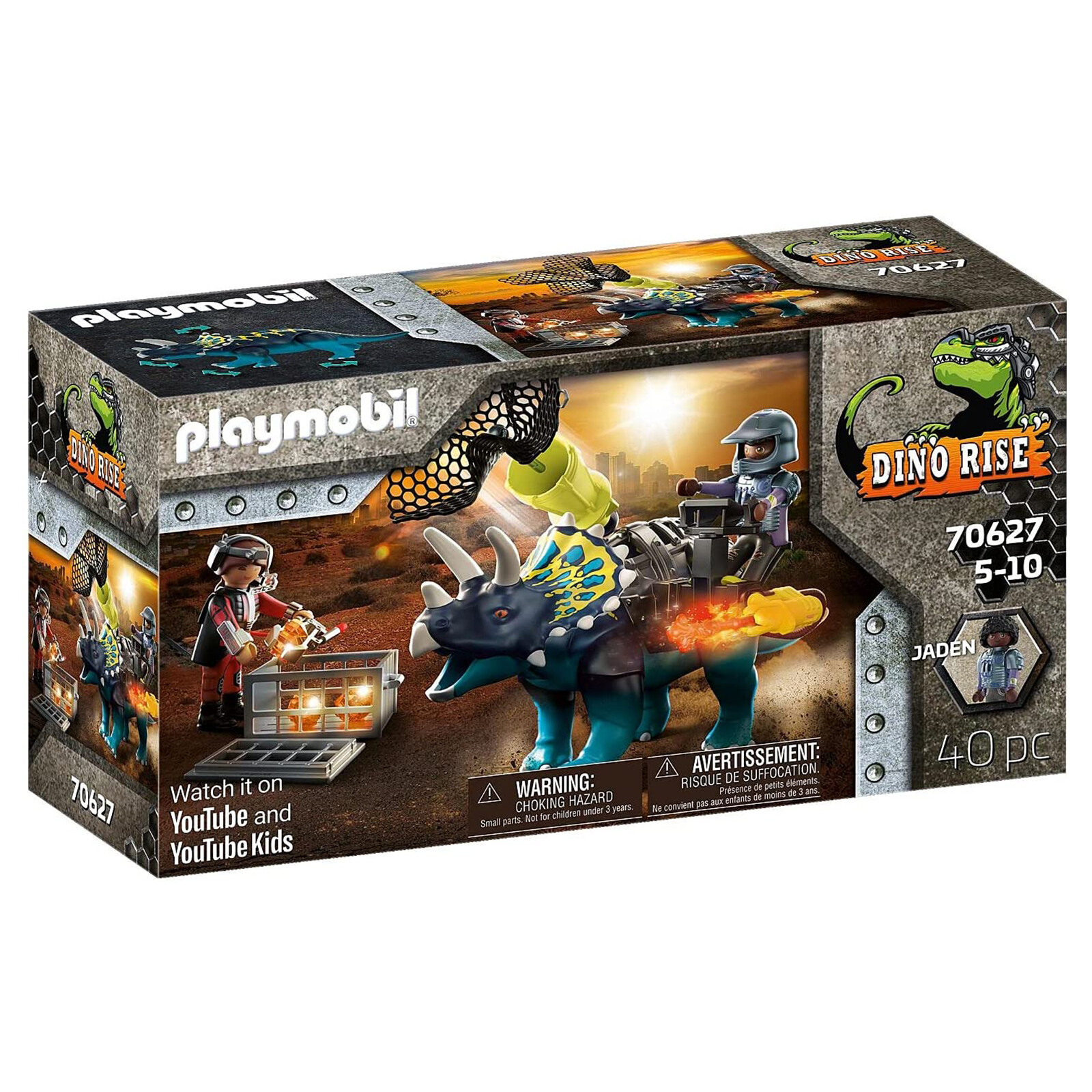 Игровой набор Playmobil Dino Rise Битва Трицератопсов за легендарные камни 70627 НОВЫЙ В НАЛИЧИИ