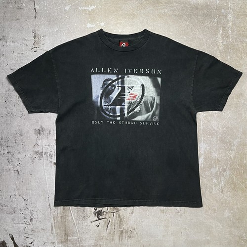 90s Reebok Iverson 3 限定版 ゲームシャツ Vintage 90s Reebok Allen Iverson I3 Baseball Jersey | Depop