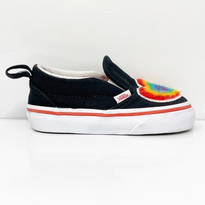 Vans Girls Classic 721454 Черная повседневная обувь Кроссовки Размер 5