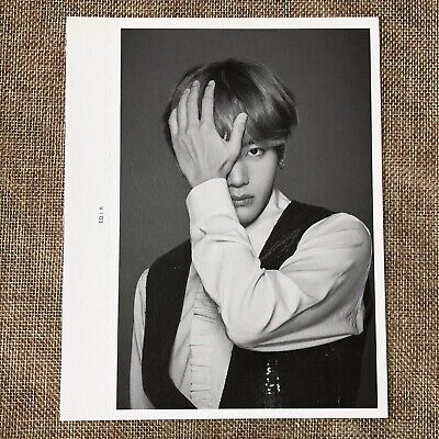 BTS V TAEHYUNG #3 [ The Wings Tour Final Official Face Photo ] New /+GFT