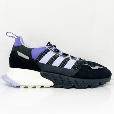 

Adidas Womens ZX 1K Boost H00443 Черная повседневная обувь Кроссовки Размер 8, Черный, ZX 1K Boost