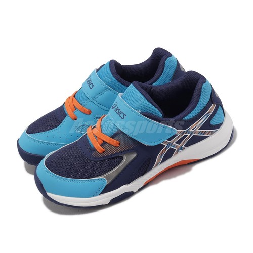 

Asics Lazerbeam KC-MG темно-синие белые детские кроссовки для дошкольников 1154A158-401, Серый, Lazerbeam Kc-mg