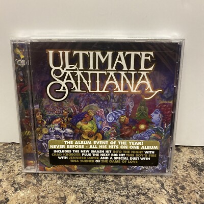 Santana New Sealed CD Jennifer Lopez Rob Thomas Tina Turner Everlast Smooth