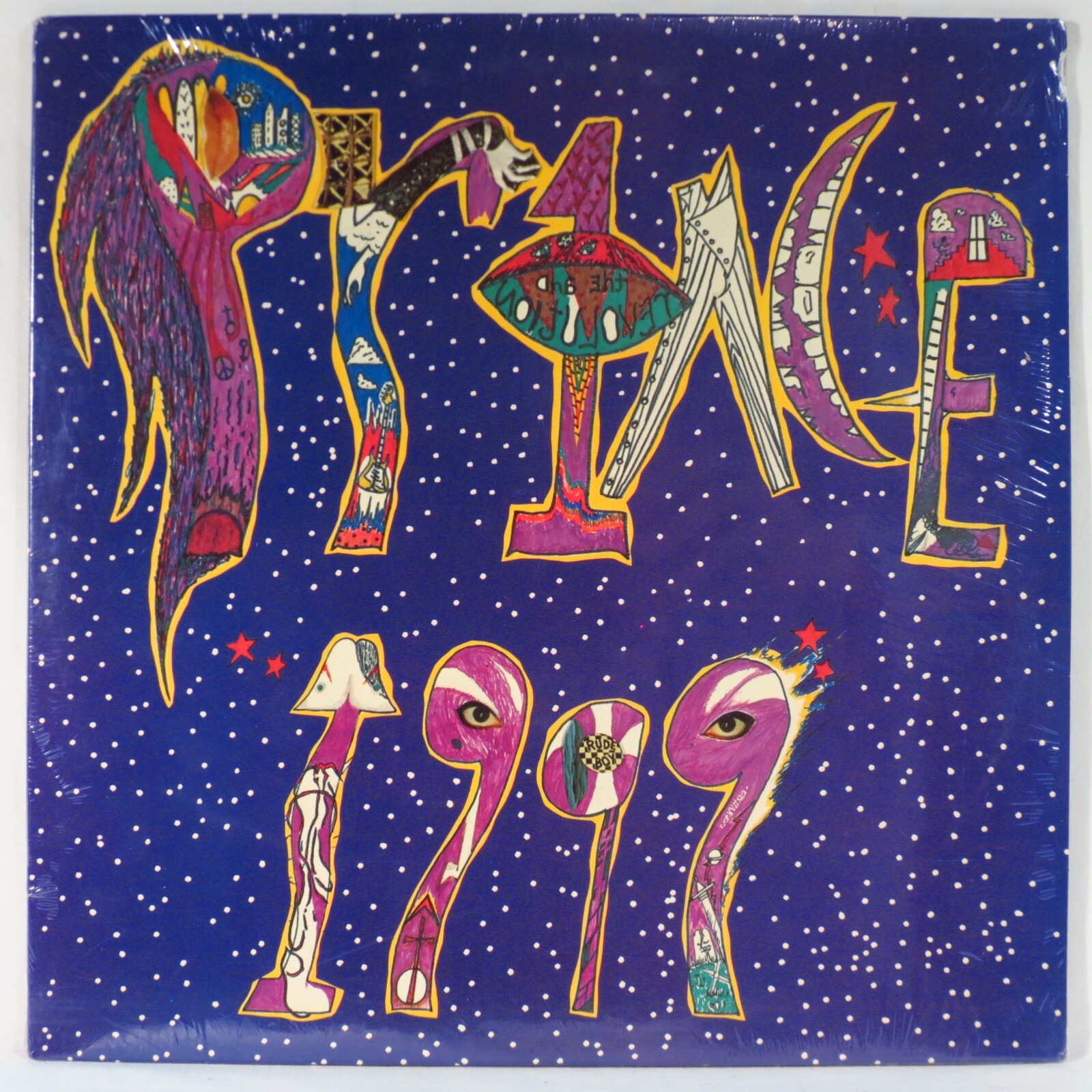 プリンス　1999 LPレコードUS版 PRINCE ‎– 1999 1982 1st US Club Issue LP FACTORY SEALED
