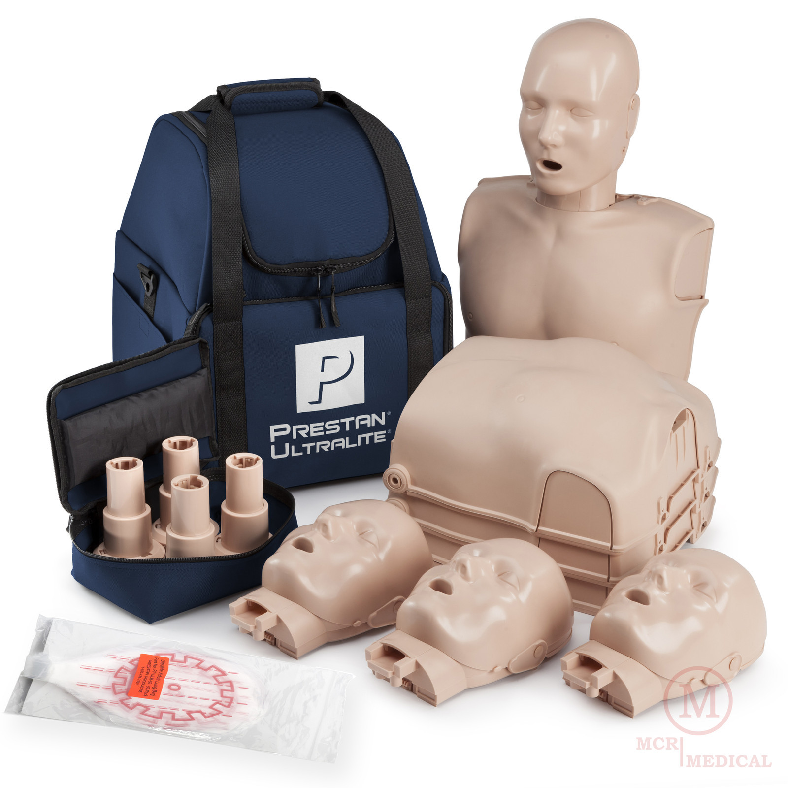4Pack Prestan Ultralite CPR Manikins, PPULM400MS ultra light