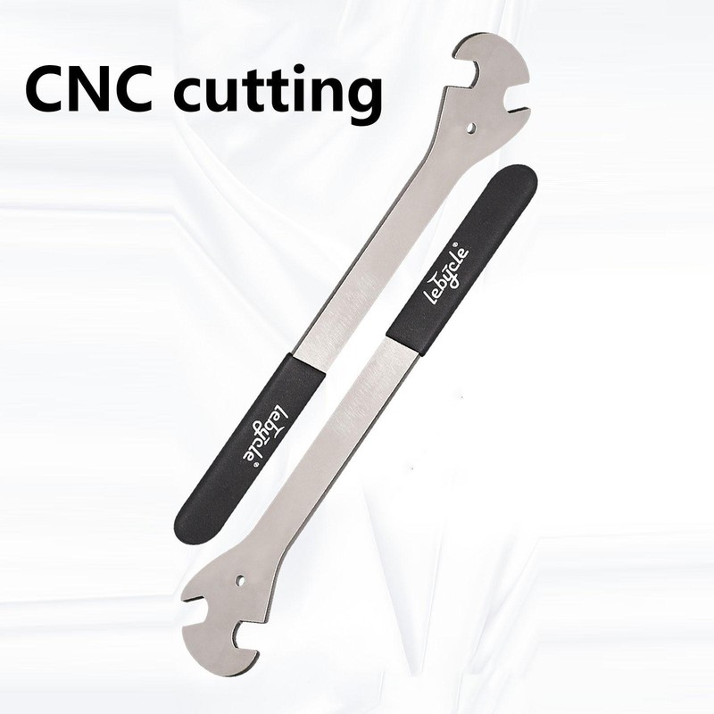 Bike Pedal Wrench Spanner 15mm Steel Long Handle Repair Tool For Road MTB