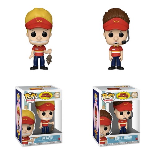 Funko POP! Beavis and Butt-Head Set of 2 #1591 & #1592