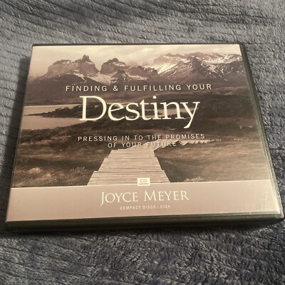 Finding And Fulfilling Your Destiny - Joyce Mayer - 4 CD Set
