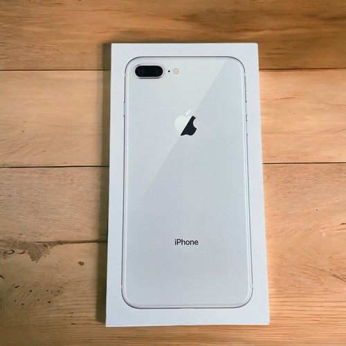 【美品】iPhone8 64GB Silver 箱付き Apple iPhone 8 Plus BOX ONLY-Silver-64GB Embossed MQ8U2LL/A