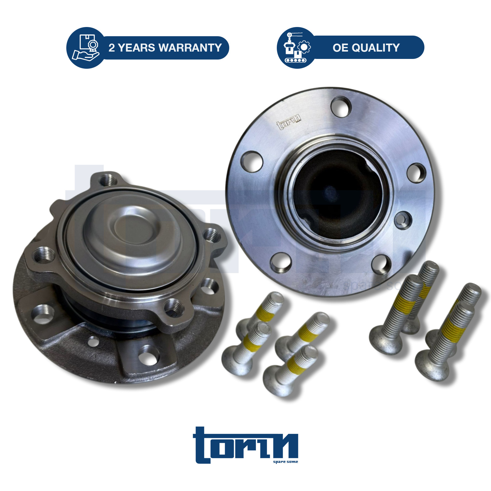 FRONT HUB WHEEL BEARING KIT WITH ABS SET 2X FOR BMW 1 2 3 4 SERIES 2011-ONWARDS