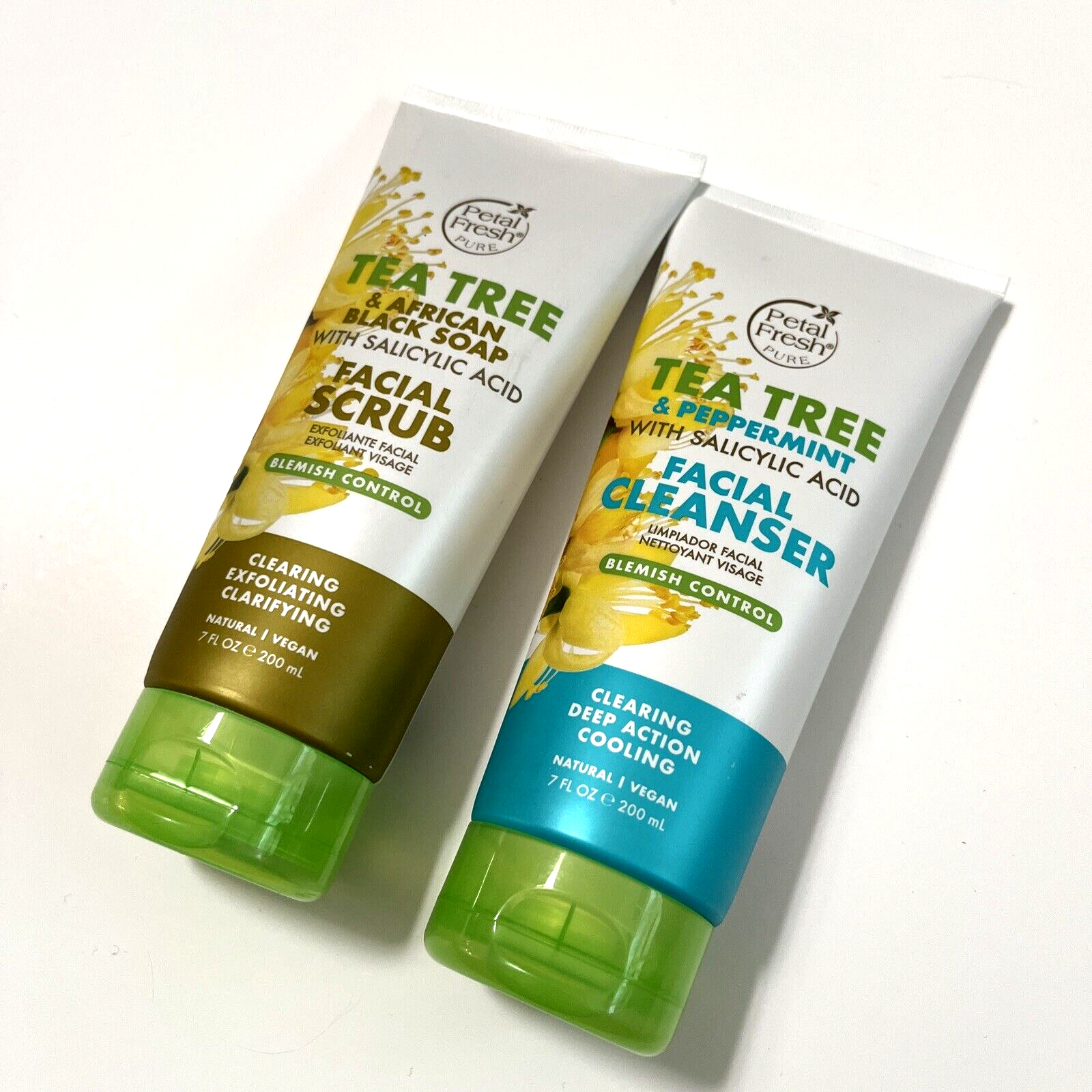 Facial Scrub - Tea Tree & Peppermint Blemish Control Facial Scrub - Tea Tree & Peppermint Blemish Control