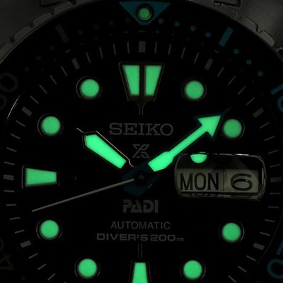 Pre-owned Seiko Prospex Srpg19k1 Padi King Turtle Automatic 200m Diver Men Watch Warranty