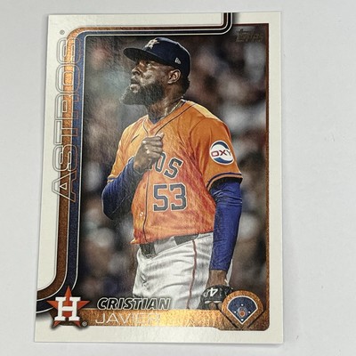 2025 Topps Series 2 #509 Cristian Javier – Houston Astros | eBay