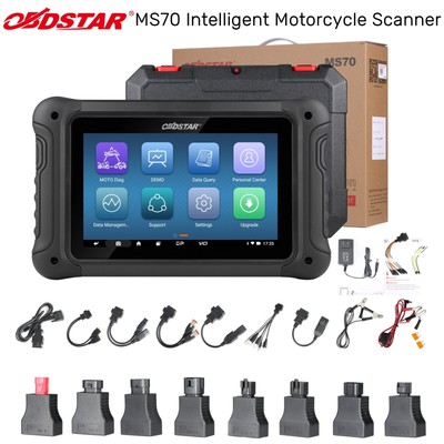 OBDSTAR MS70 Notorcycle Diagnostic Tool For TRIUMPH YAMAHA HARLEY KTM DUCATI