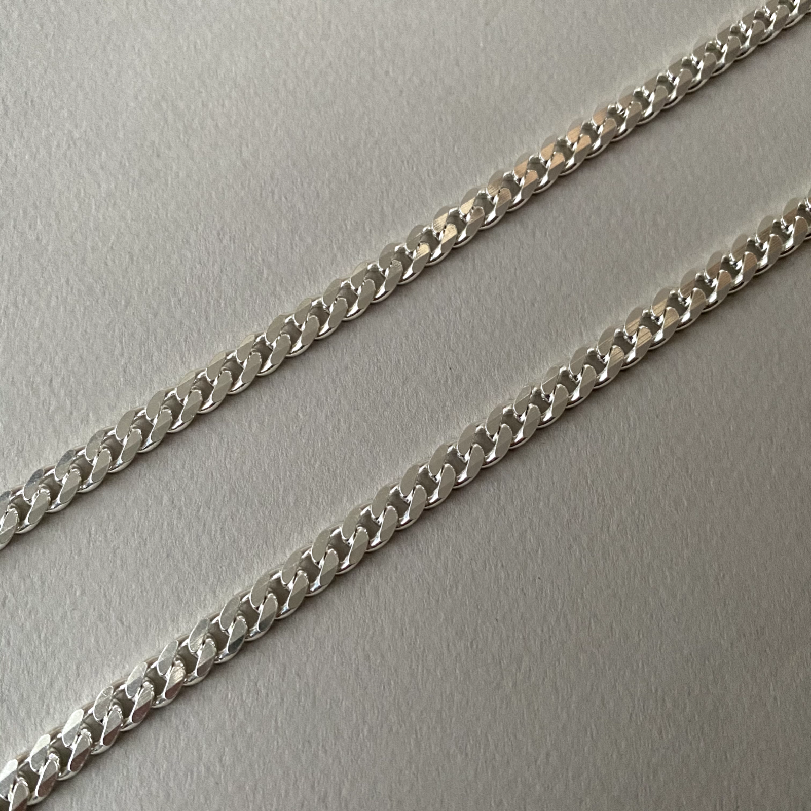 Pre-owned Handmade 925 Sterling Silver Hip Hop Men Cuban Link Chain Necklaces 9mm 85gr 26 Inch