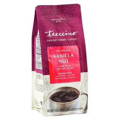 Teeccino Herbal Coffee Vanilla Nut 11 oz порошок