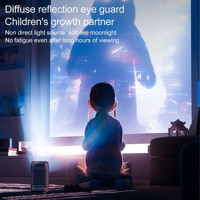New WiFi Projector Native 1080P HD Support 4K Office DOC 4D 4P Ladder
