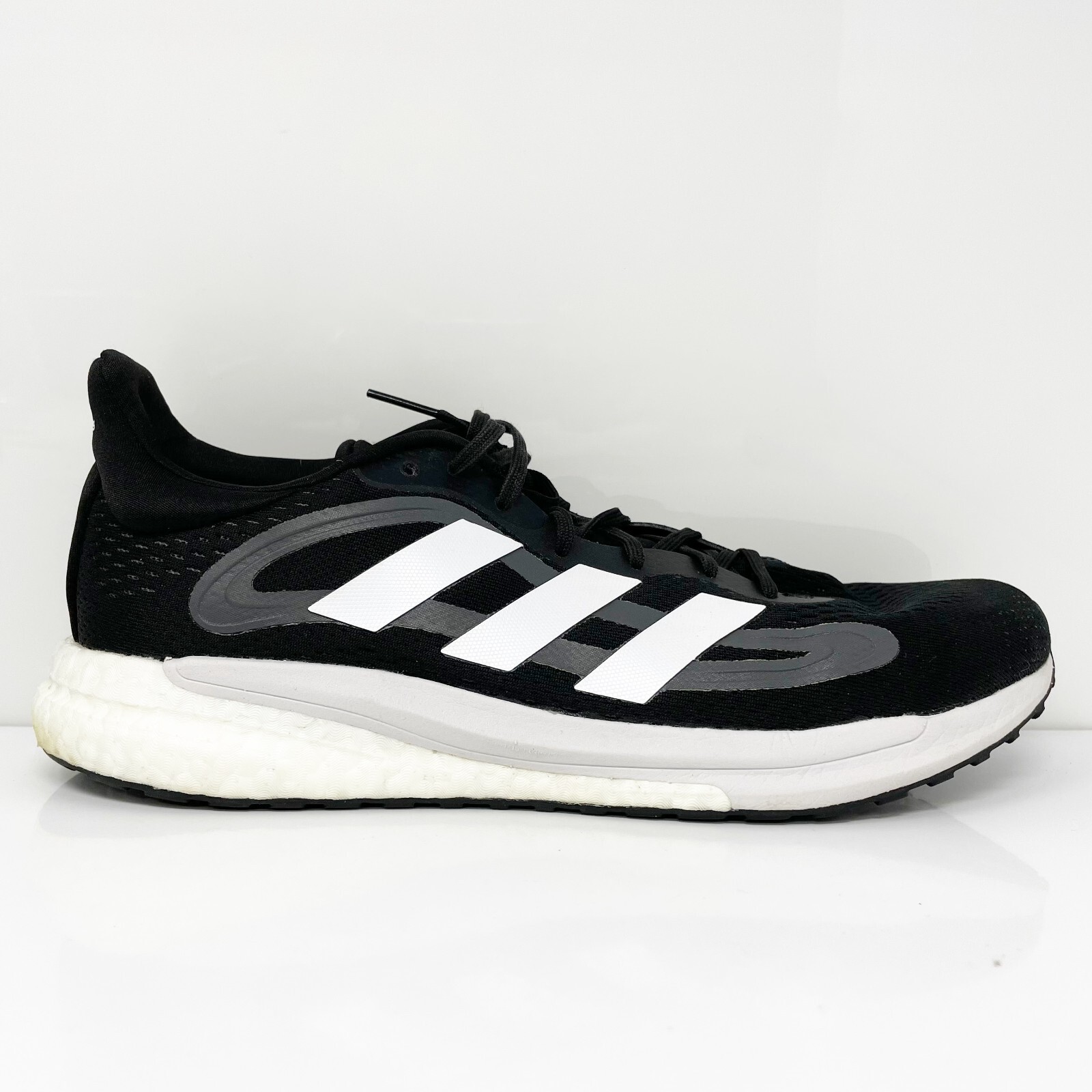 

Adidas Mens Solar Glide 4 S42558 Черные кроссовки для бега Размер 12, Черный, Solar Glide 4