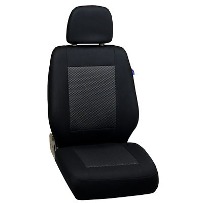 BREMER Coprisedili In Ecopelle Grigio Per Nissan Pixo - Con Motivo Trapuntato E Tasche Anteriori - OT409 - 2