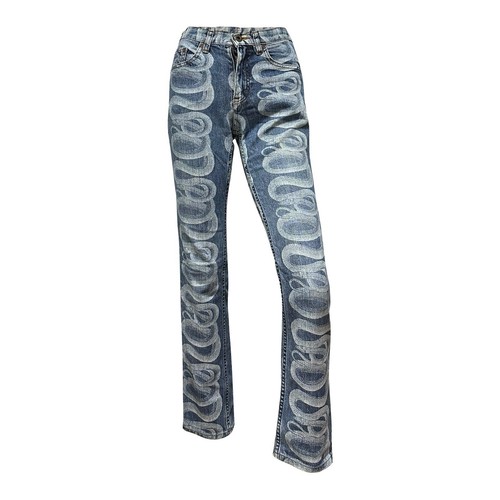【DISCERNMENT】Snake flap button denim pants DISCERNMENT】Snake flap button denim pants Spick and Span