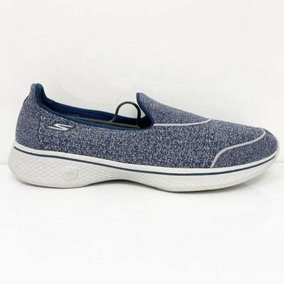 

Skechers Womens Go Walk 4 14161 Синяя повседневная обувь Кроссовки Размер 9, Синий, Go Walk 4