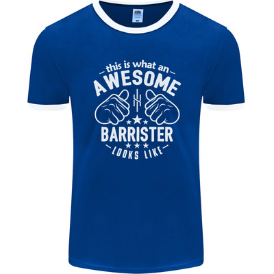 This Is What an Awesome Barrister Looks Like Mens Ringer T-Shirt FotL