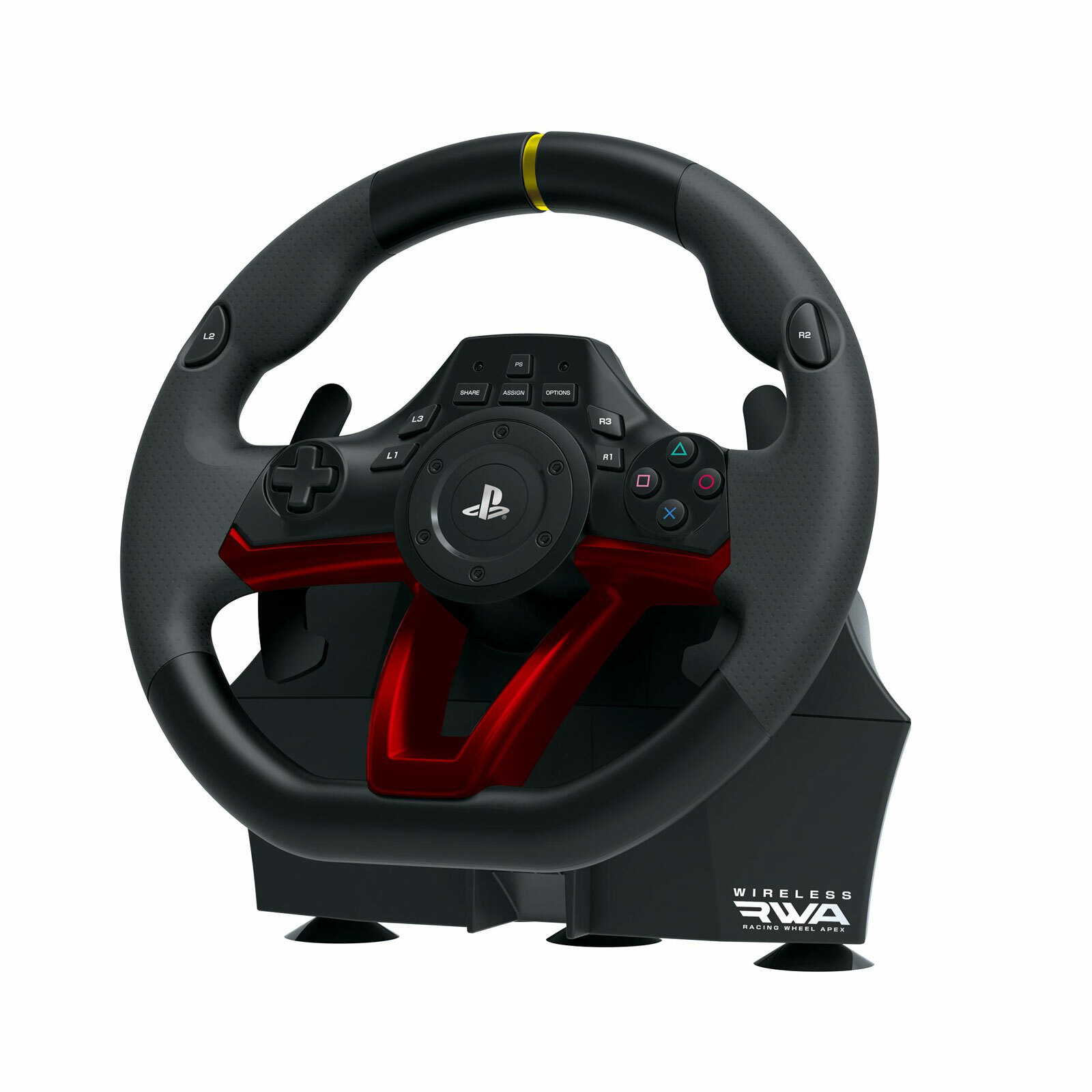 Hori PS4 Wireless Gaming-Lenkrad RWA APEX Bluetooth Kabellos PC LED Racing Wheel