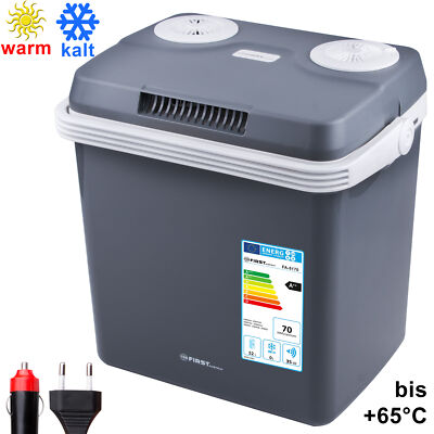 32 L Kühlbox 12V, 230V Stecker, Mini-Kühlschrank, Thermoelektrische Warmhaltebox