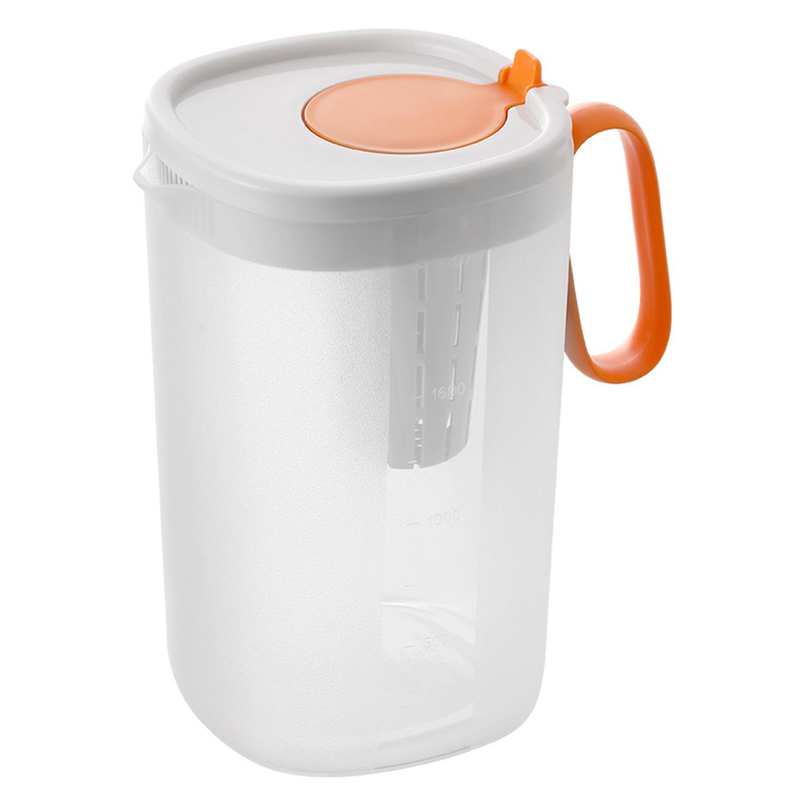Gallon Pitcher 2.2L Hot Water Clear Kettle With Tea Strainer Cold Brew Adorable