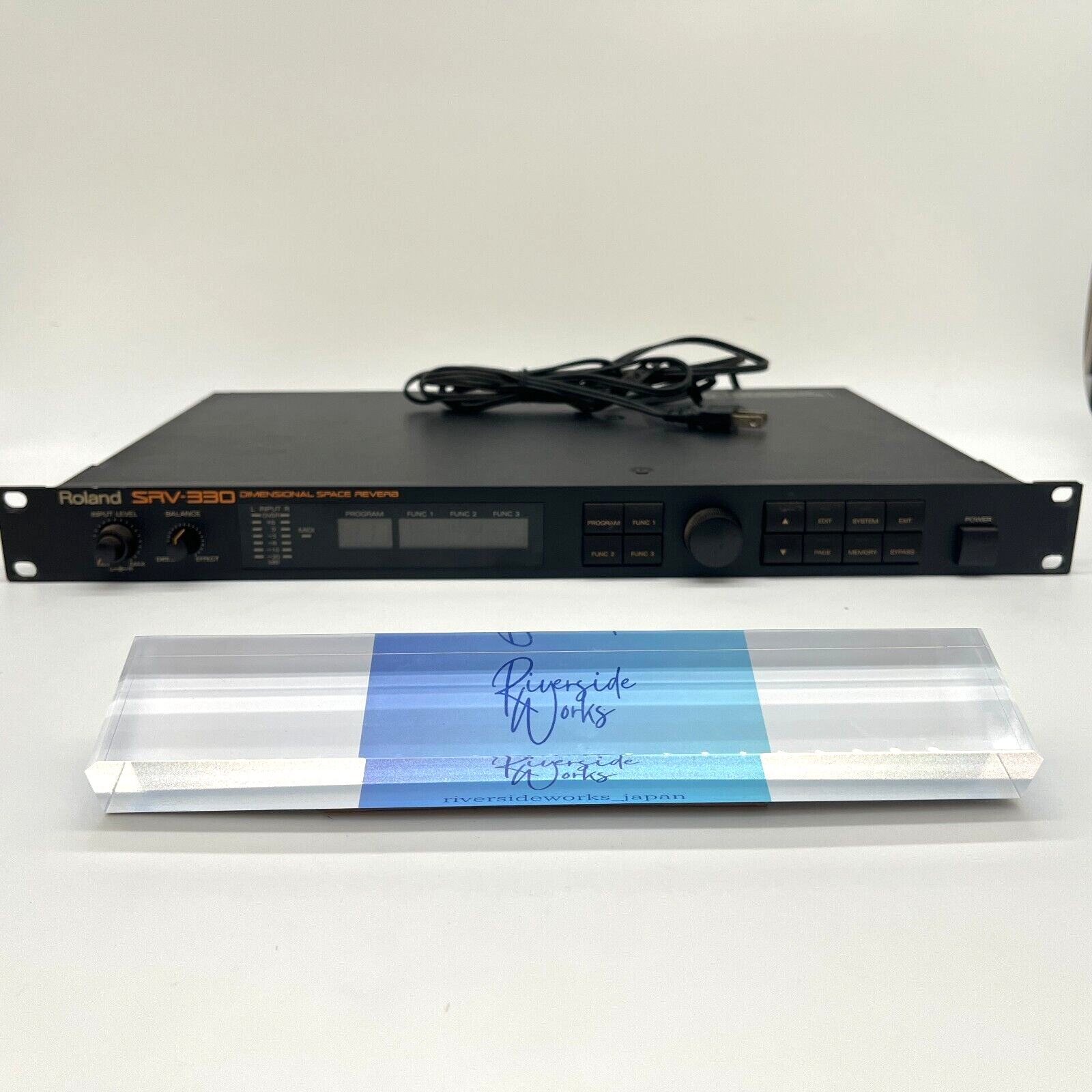【良品】ROLAND SRV-330 DIMANSIONAL SPACEリバーブ Roland SRV-330 Dimensional Space Reverb Rack Effect Vintage