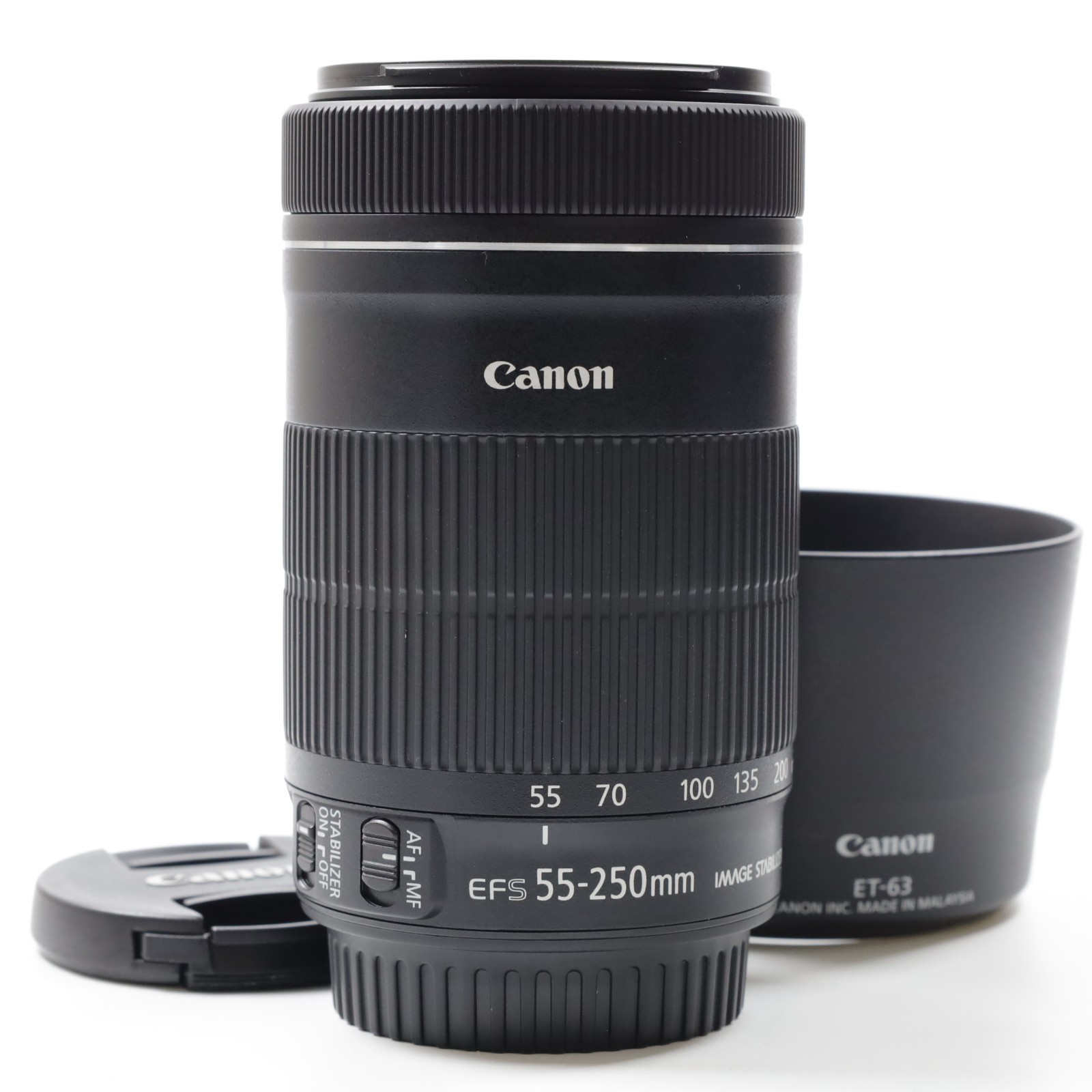 Canon EF-S 55-250mm f/4-5.6 IS STM AF ZOOM Lens From JAPAN
